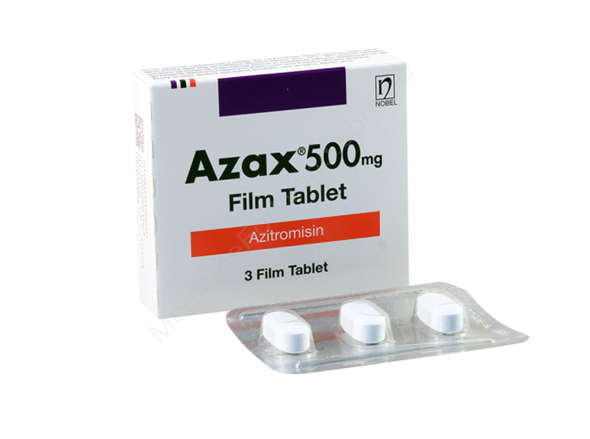AZAX- 通用的 AZITHROMYCIN- Nobel pharma