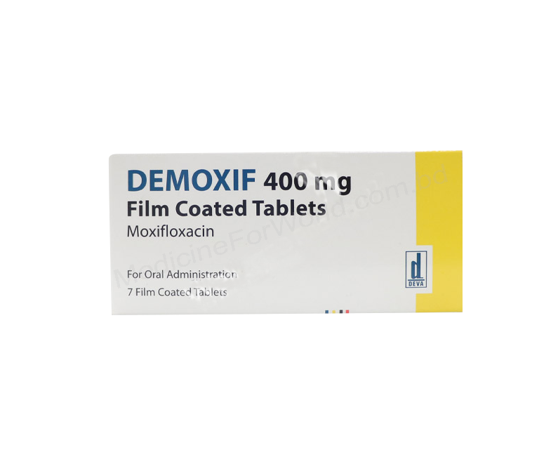DEMOXIF- 通用的 MOXIFLOXACIN HYDROCHLORIDE- Deva Pharma