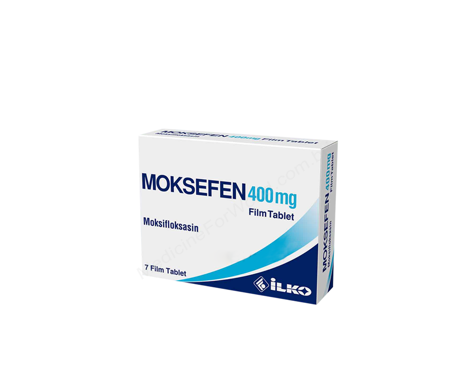 MOKSEFEN- Родовое MOXIFLOXACIN HYDROCHLORIDE- ILKO Pharma