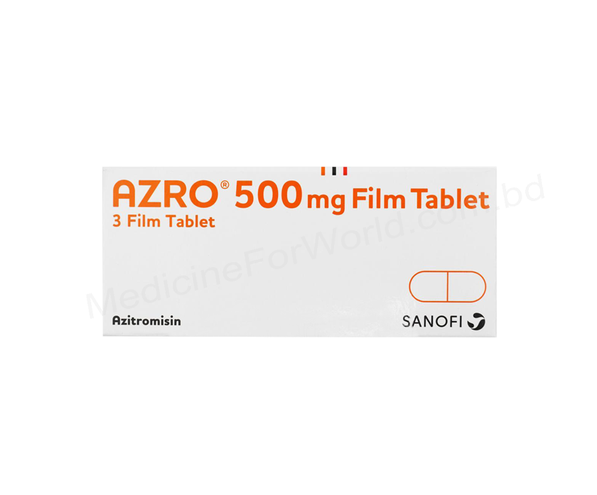 AZRO- Родовое Азитромицин- Sanofi Pharma