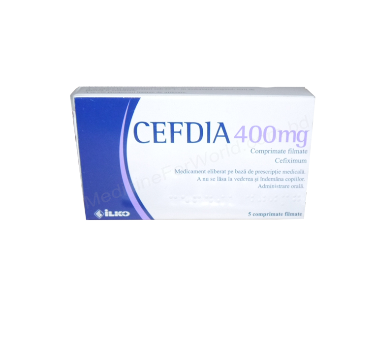 CEFDIA- Родовое Цефиксим- ILKO Pharma