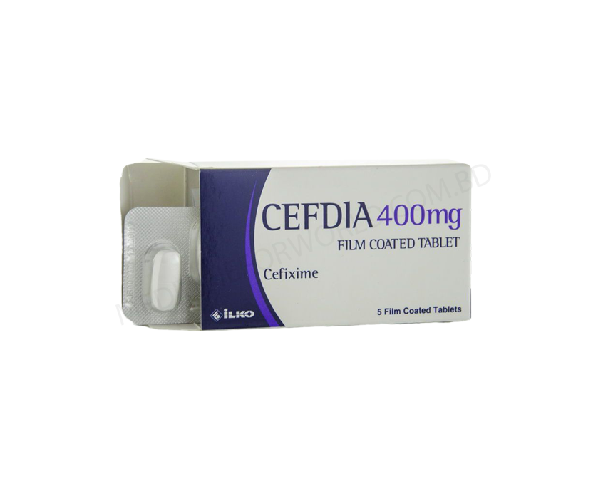 CEFDIA- Родовое Цефиксим- ILKO Pharma