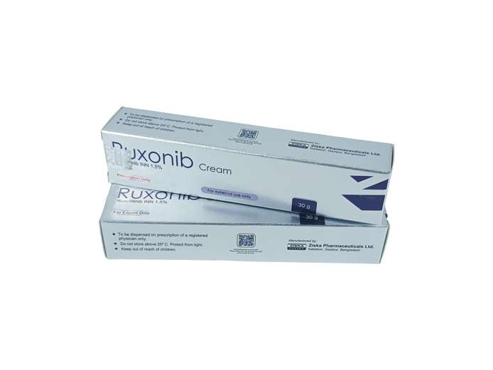 Ruxonib cream- 通用的 芦可替尼奶油- Ziska Pharma