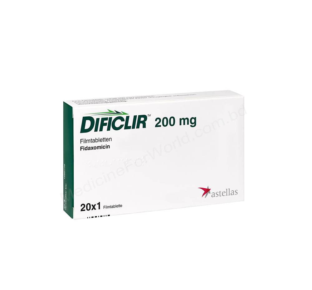 Dificlir- 通用的 Fidaxomicin- Astellas Pharma