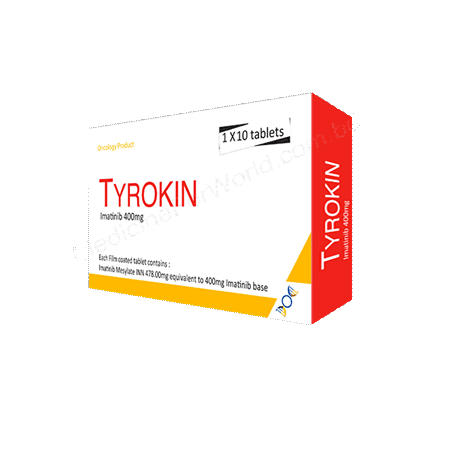 Tyrokin- 通用的 伊马替尼/伊馬替尼- Renata制药有限公司