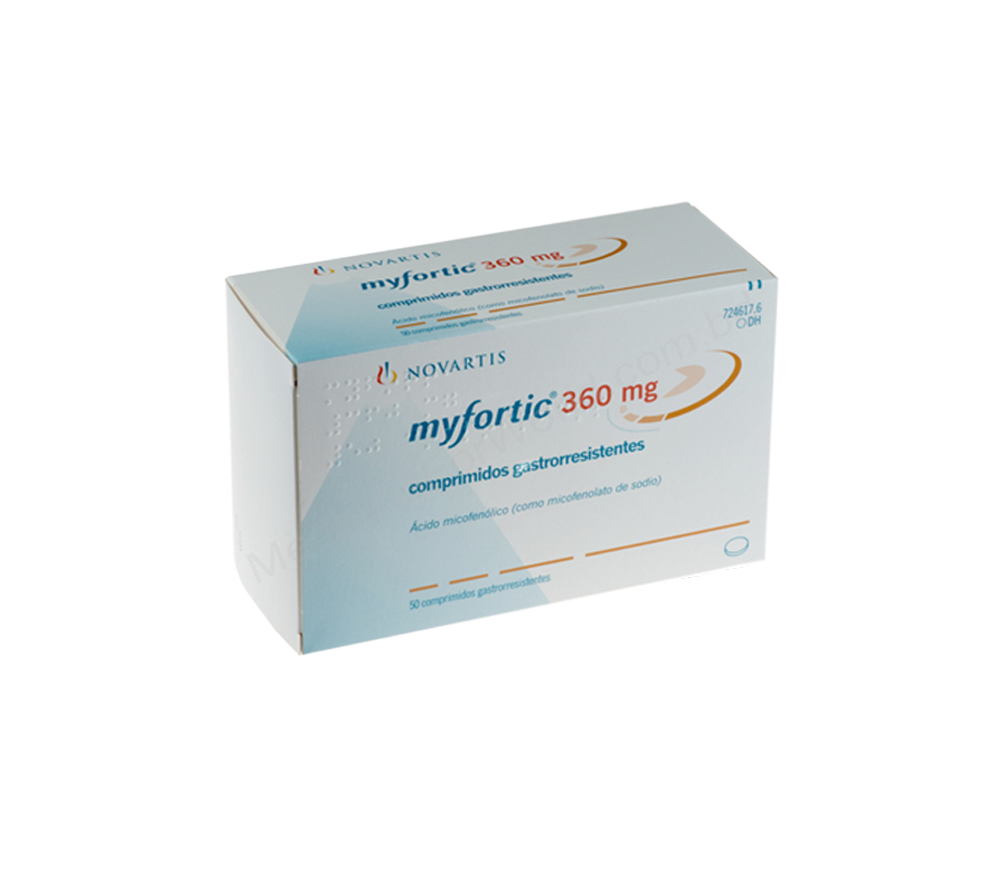 Myfortic- Generic Mycophenolate mofetil- Novartis Pharma