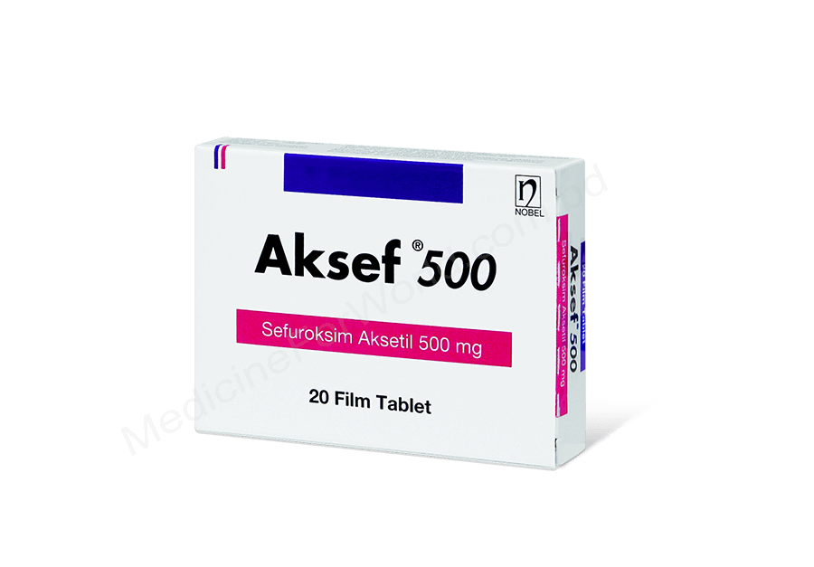 AKSEF- 通用的 CEFUROXIME AXETIL- Nobel pharma