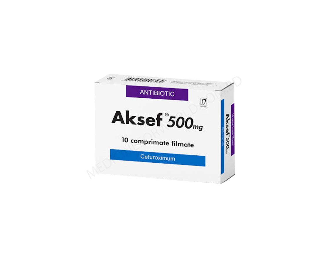 AKSEF- 通用的 CEFUROXIME AXETIL- Nobel pharma