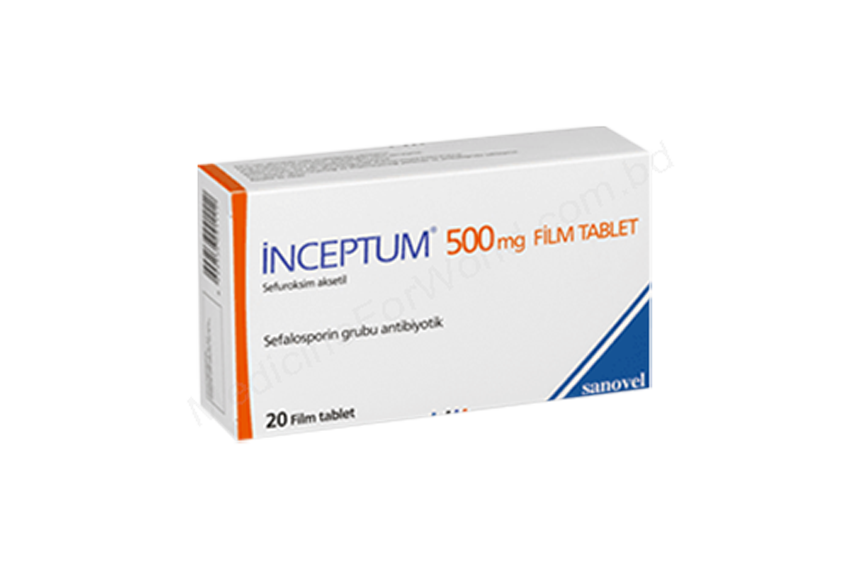 INCEPTUM- Generic CEFUROXIME AXETIL- Sanovel pharma