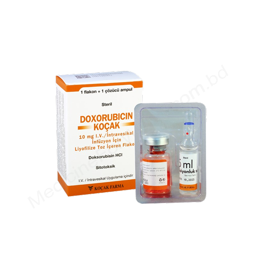 DOXORUBICIN-KOCAK- Generic DOXORUBICIN HYDROCHLORIDE- Kocak Pharma
