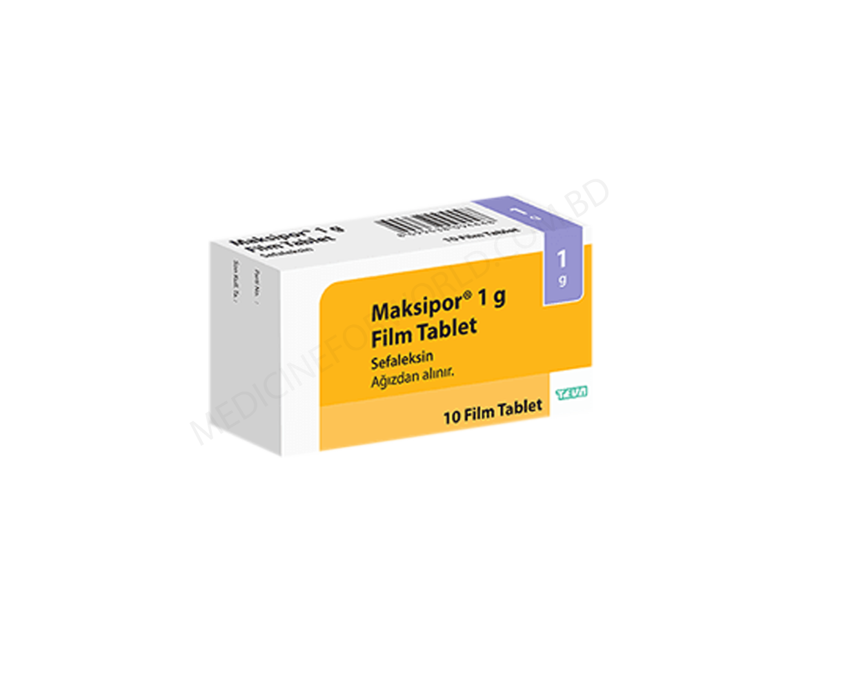 MAKSIPOR- Generic CEPHALEXIN- Teva Pharma