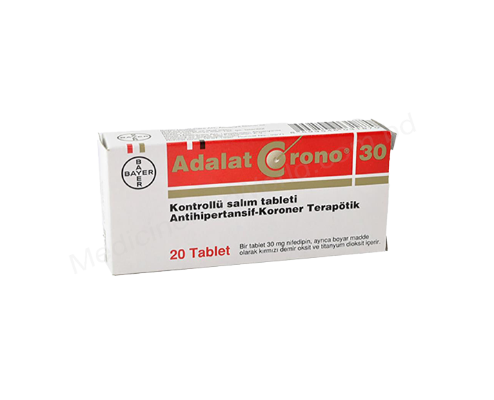 Adalat Crono- 通用的 Nifedipine- Bayer Pharma