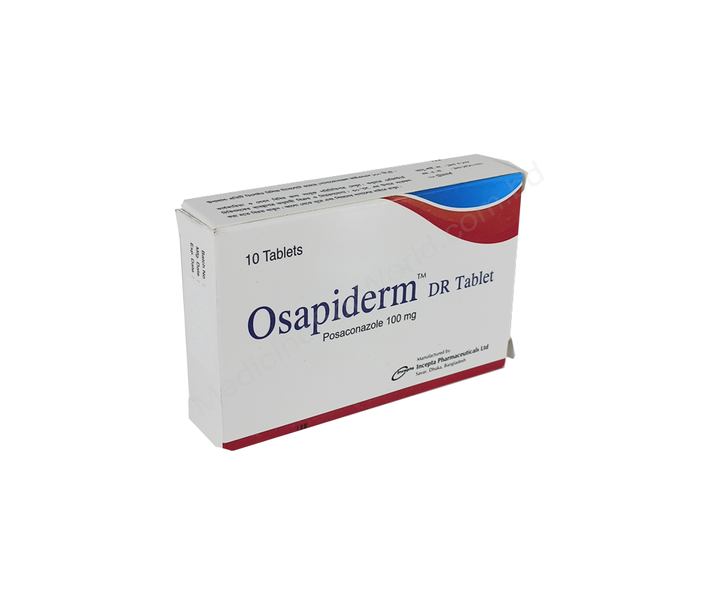 Osapiderm DR- Родовое Посаконазол- Incepta Pharma