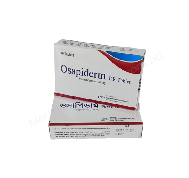 Osapiderm DR- Родовое Посаконазол- Incepta Pharma