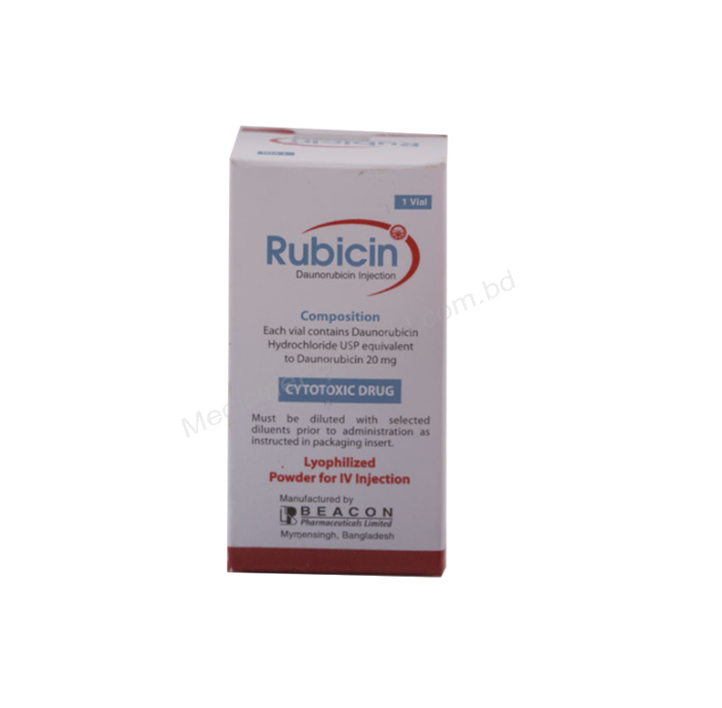 Rubicin- Родовое Daunorubicin Hydrochloride- Beacon Pharma