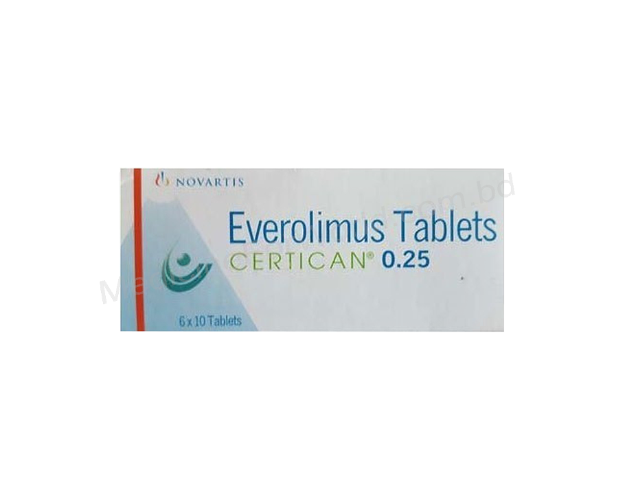 Certican- Generic Everolimus- Novartis Pharma