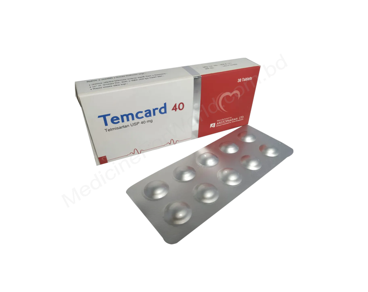 Temcard- 通用的 Telmisartan- Aristopharma