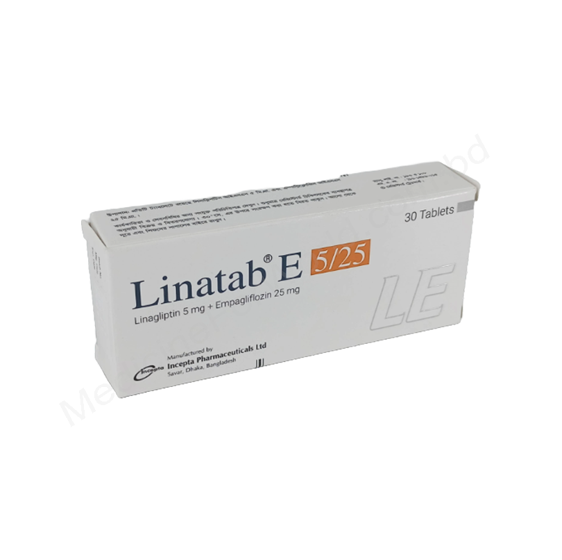 Linatab E- Родовое Линаглиптин + эмпаглифлозин- Incepta Pharma