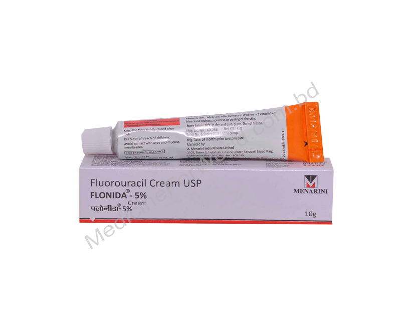 Flonida 奶油- 通用的 Fluorouracil- Menarini Pharma