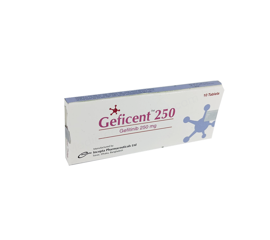Geficent- 通用的 吉非替尼- 孟家拉伊斯达制药