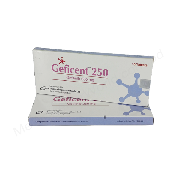Geficent- 通用的 吉非替尼- 孟家拉伊斯达制药