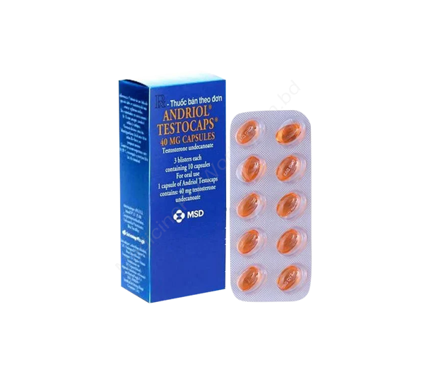 Andriol Testocaps- Родовое Testosterone Undecanoate- MSD Pharma