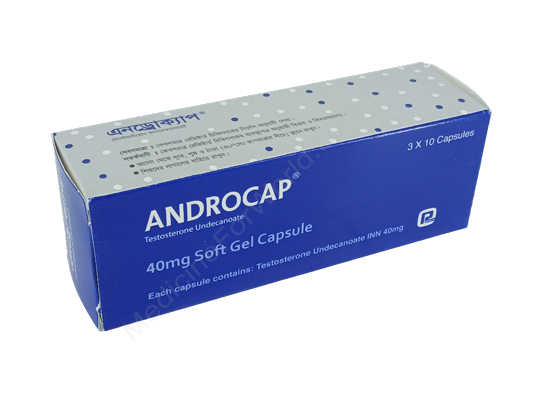 Androcap- Generic Testosterone Undecanoate- Renata Pharma