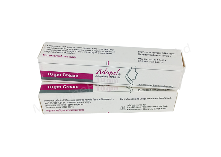 Adapel cream- Родовое Adapalene- Healthcare pharma