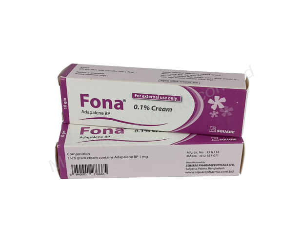 Fona cream- Родовое Adapalene- Square Pharma