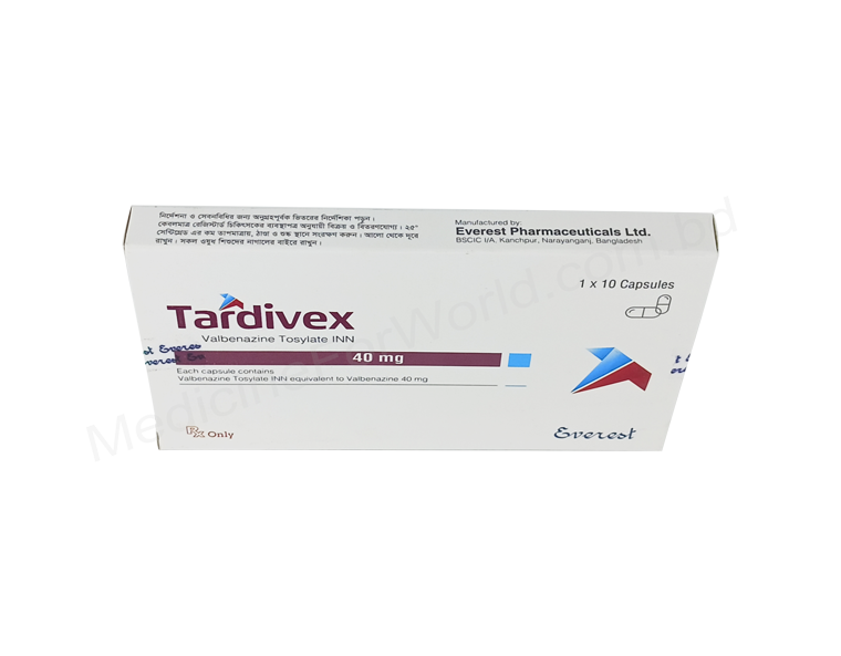 Tardivex- 通用的 Valbenazine- 孟加拉珠峰制药