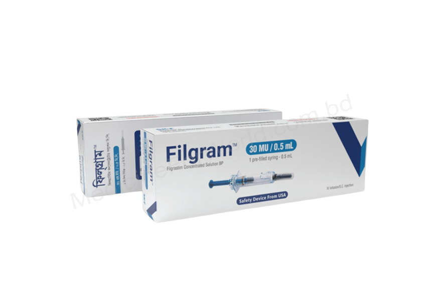 Filgram- 通用的 FILGRASTIM- Eskayef制药有限公司