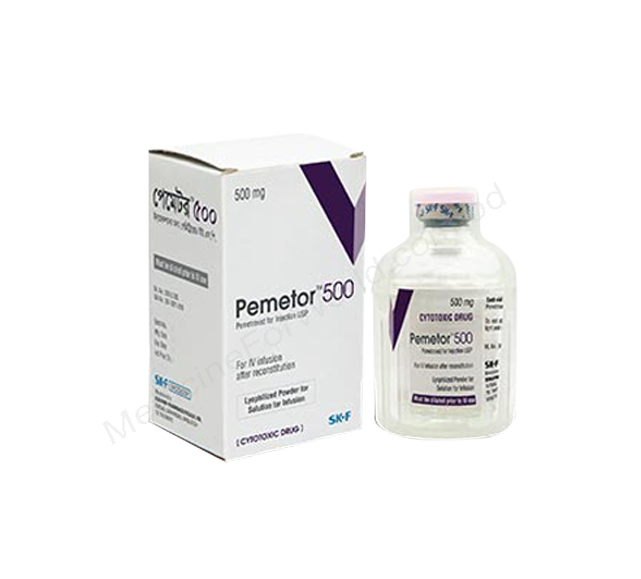Pemetor- 通用的 PEMETREXED DISODIUM- Eskayef制药有限公司