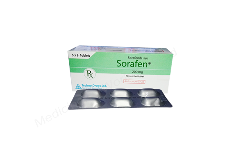 Sorafen- 通用的 索拉菲尼- Techno Drugs pharma